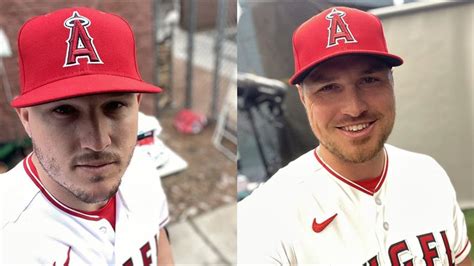 The four homers matched the Angels high for a game this season, and yet, the club raised the bar for what frustrating defeats can look. . Hunter renfroe mike trout look alike